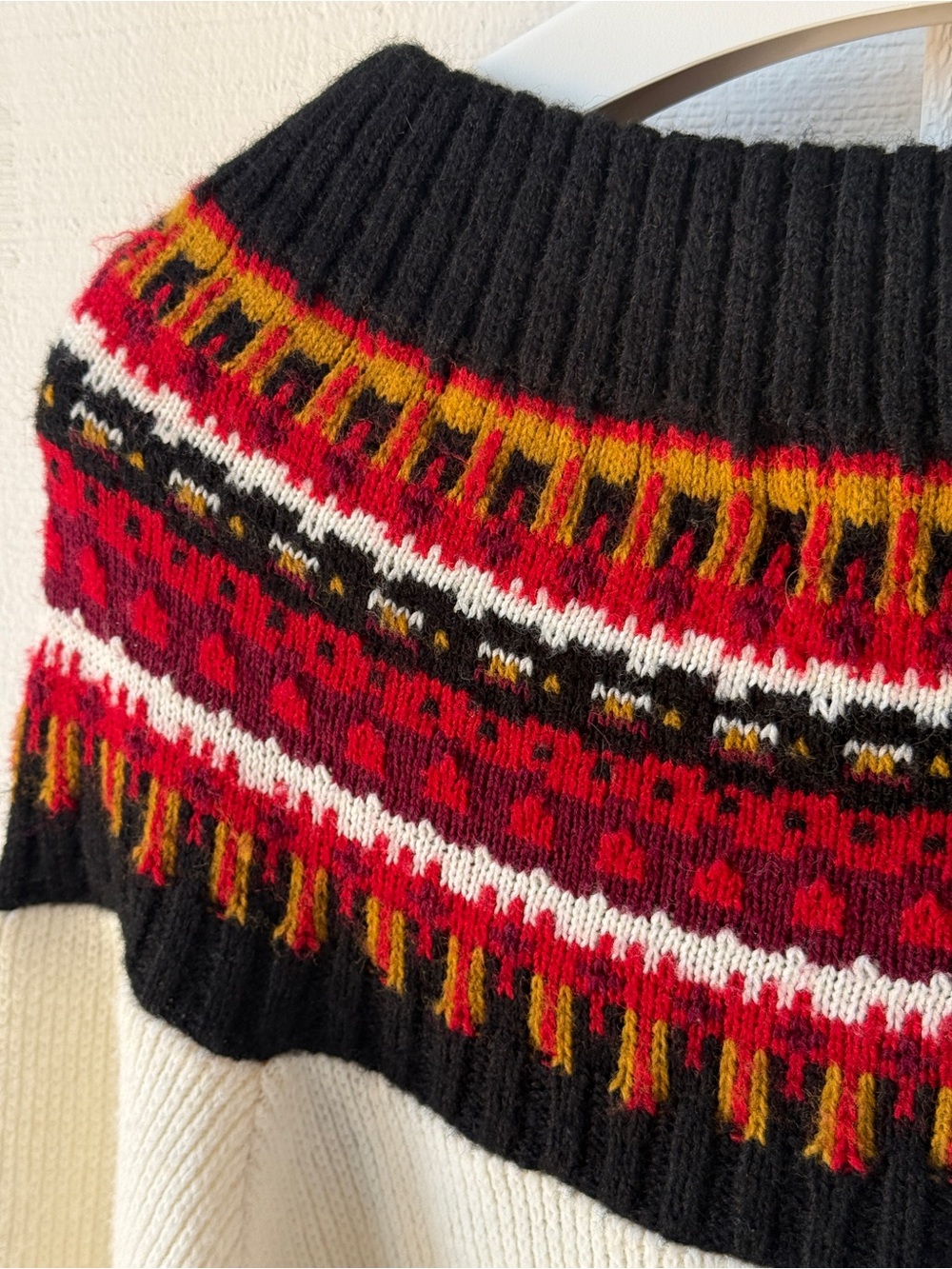 VTG 1970s Sears Fair Isle Ski Sweater | The Men's Store | Size Medium